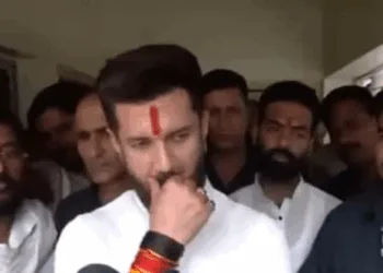 Union Minister Chirag Paswan