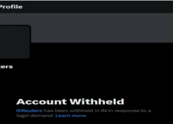 Reuters main X account blocked in India citing legal demand