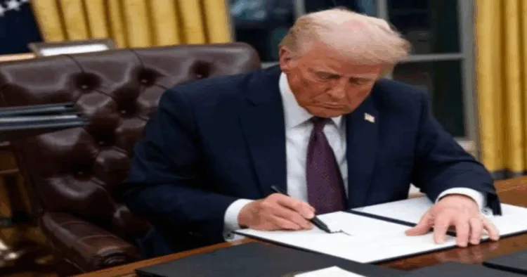 US President Donald Trump