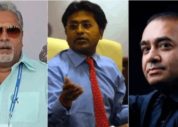 (From left to Right) Vijay Mallya, Lalit Modi, Nirav Modi