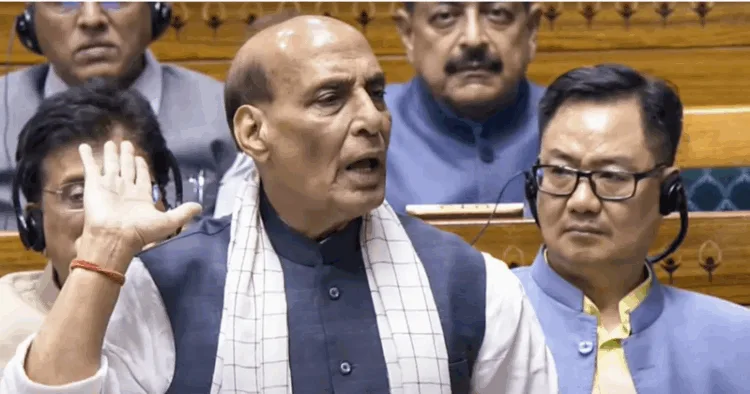 Defence Minister Rajnath Singh