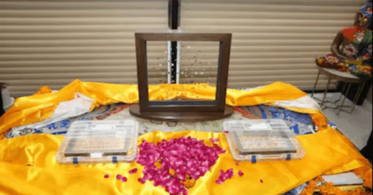 Piprahwa Relics, scared remains of Bhagwan Buddha