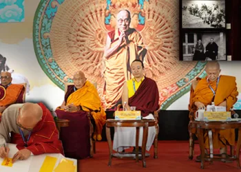 Celebrating the 90th birthday of the Dalai Lama, an international Buddhist conference in New Delhi