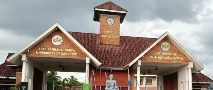 Sree Sankaracharya University of Sanskrit (SSUS) in Kalady.