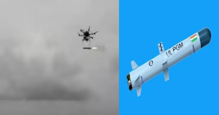 UAV firing ULPGM-V3