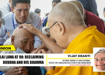 After granting an audience at his residence to over 200 devotees from nine countries—including elderly Tibetans and children with special needs—His Holiness the Dalai Lama offered his prayers and extended heartfelt good wishes to all, at Shiwatsel, Leh, Ladakh, on July 15, 2025
