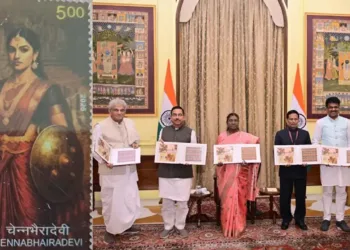 President Murmu Releases Stamp Honouring Rani Chennabhairadevi