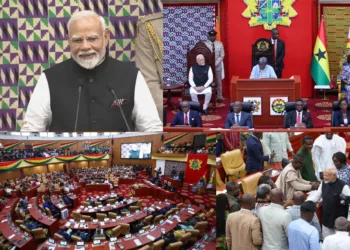 PM Modi addresses Ghana's Parliament