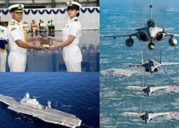 Sub-Lieutenant Astha Punia becomes first woman in Indian Navy trained to fly fighter jets from aircraft carriers