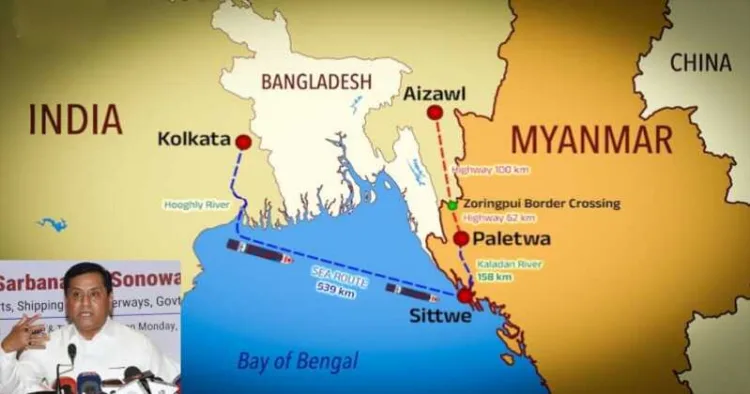 Kaladan Project to be operational by 2027, says union shipping minister Sarbananda Sonowal