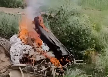 IAF Jaguar trainer aircraft crashes near Churu during routine mission