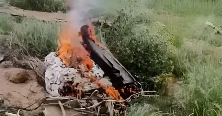 IAF Jaguar trainer aircraft crashes near Churu during routine mission