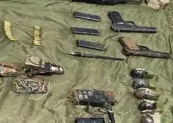 Arms seized by security forces