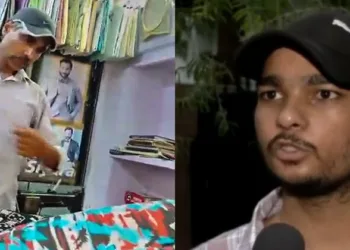 Kanhaiya Lal (Left) and son of Kanhaiya Lal, Yash Sahu (Right)