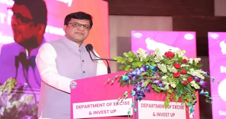 State Excise Minister Nitin Agrawal