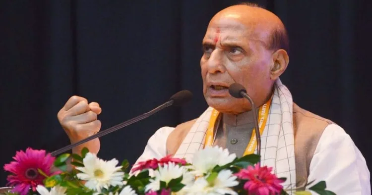 Defence Minister Rajnath Singh