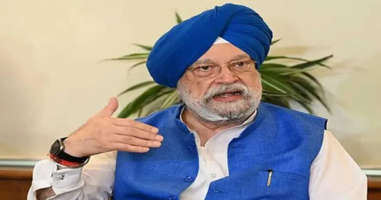 Union Petroleum Minister Hardeep Singh Puri