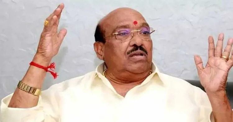 SNDP Yogam general secretary Vellappalli Natesan
