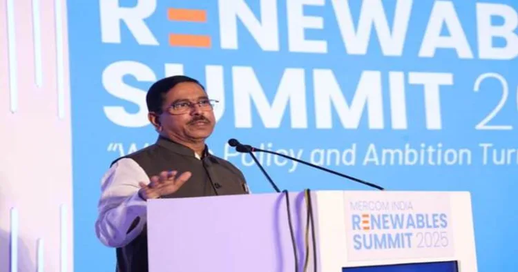 Renewable Energy Minister Pralhad Joshi