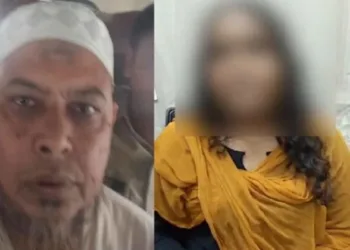 Arrested accused Abdul Rehman (Left)