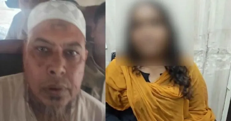 Arrested accused Abdul Rehman (Left)