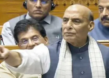 Defence Minister Rajnath Singh speaks during Lok Sabha debate on Operation Sindoor, declaring India's new path to peace through decisive force