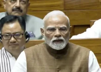 PM Narendra Modi addressing the parliament on Operation Sindoor