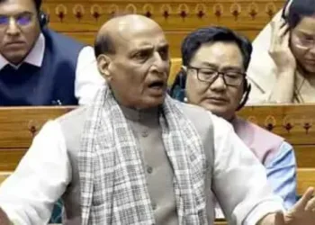 Rajnath Singh urges unity and national focus during Lok Sabha debate, rebuking Opposition for undermining security narrative