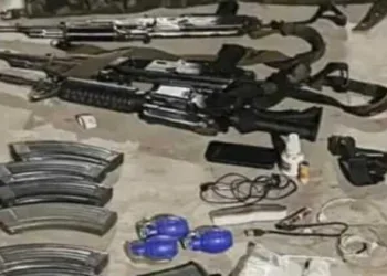 M9, AK-47 rifles recovered in Operation Mahadev seal terror link