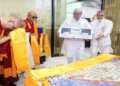 Sacred Piprahwa relics of lord Buddha return home to India