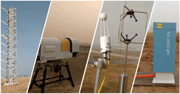 Machines used in WiFEX to detect fog