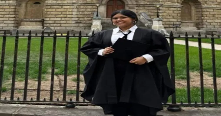 Arani S Hazarika, a young girl from Assam made history by graduating with a Bachelor degree in Sanskrit and Classical Hindi from Oxford University