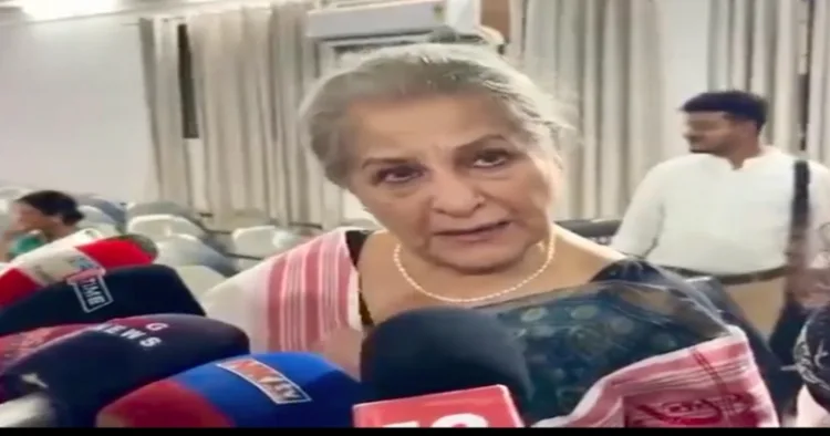 Left activist Syeda Hameed