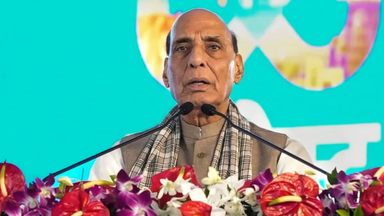 Defence Minister Rajnath Singh