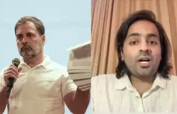 Gurkirat Singh Dang (Right) denied Rahul Gandhi's claims. (X/PTI File)