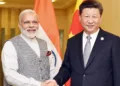 PM Modi with Chinese President Xi Jinping