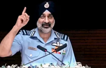 Chief of Indian Air Force Staff, Air Chief Marshal AP Singh