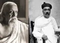 (Left) Aurobindo Ghose (Right) Bal Gangadhar Tilak