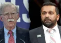 Former National Security Advisor(NSA) of the United States John Bolton and Federal Bureau of Investigation(FBI) Director Kash Patel