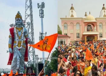 51-foot tall statue of
Bhagwan Ram in Canada