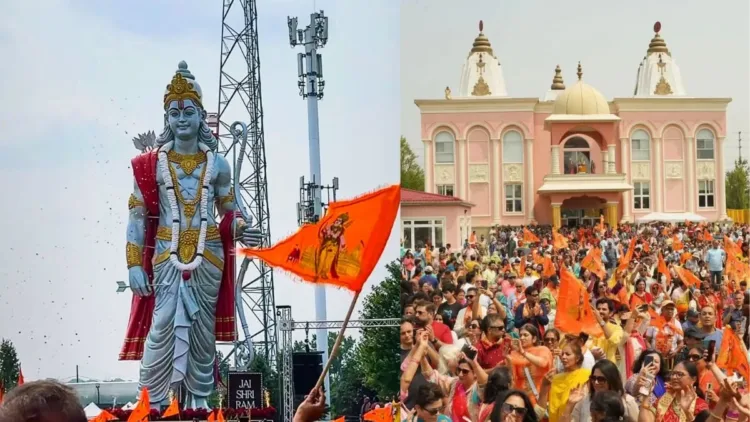 51-foot tall statue of
Bhagwan Ram in Canada