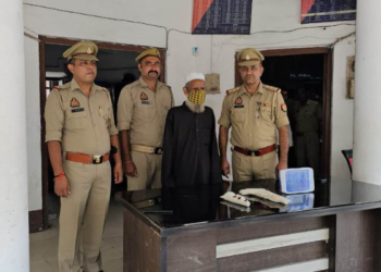 Cleric Raees Ahmed in police custory