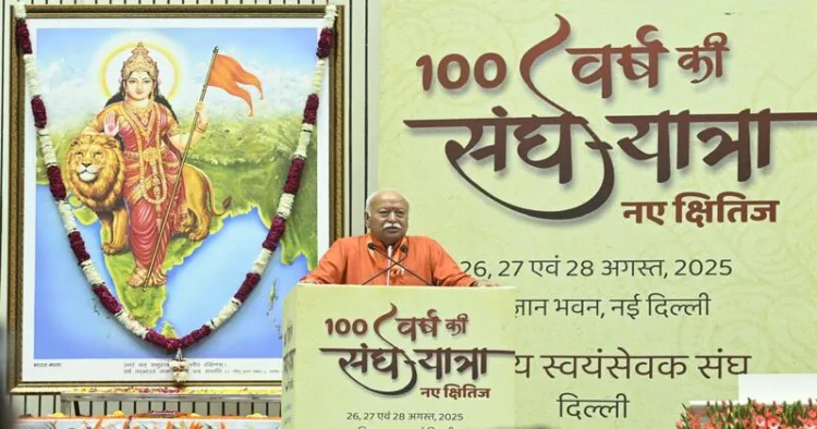 RSS Sarsanghchalak Dr Mohan Bhagwat