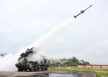 DRDO has successfully championed the first flight test of the indigenously developed Integrated Air Defence Weapon System(IADWS), off the Odisha coast