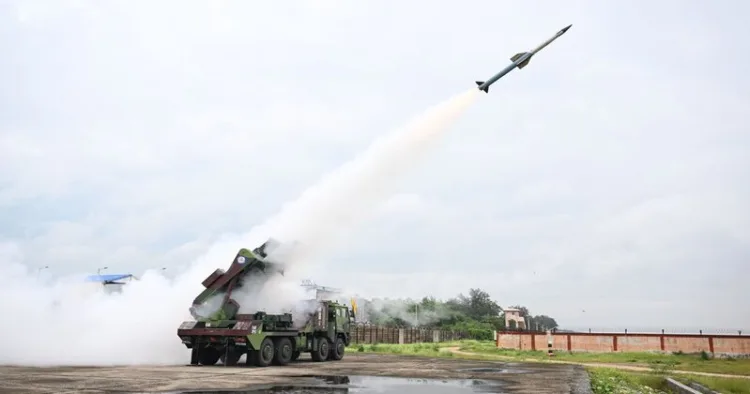 DRDO has successfully championed the first flight test of the indigenously developed Integrated Air Defence Weapon System(IADWS), off the Odisha coast