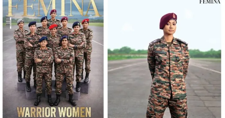 Major Diwpannita, first Paratrooper from Assam featured in Femina