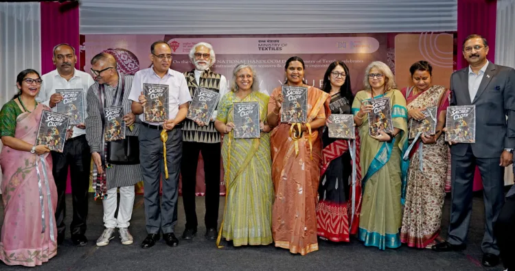 The Secretary, Ministry of Textiles, Neelam Shami Rao attends "Know Your Weaves Campaign" in New Delhi on August 01, 2025.