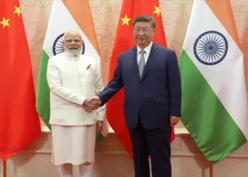 Prime Minister Narendra Modi holds bilateral talks with the Chinese President Xi Jinping on the sidelines of the SCO Summit at Tianjin, China