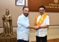 MP Kamal Haasan with Tamil Nadu CM Stalin