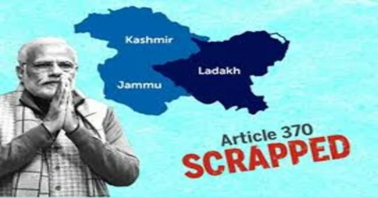Government of India scrapped Article 370 on August 5, 2019